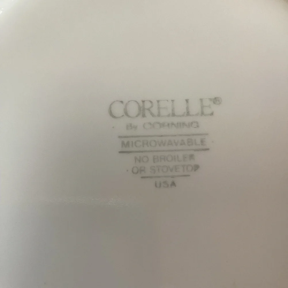 Corelle Intrigue Bread and Butter Plates - set of 4 - discontinued pattern